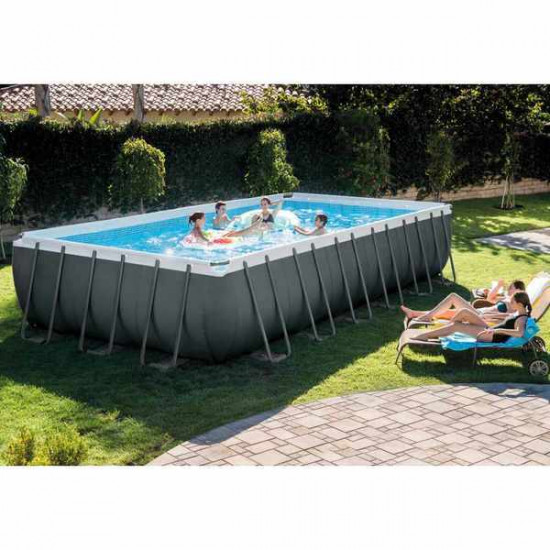 Clamp Mellow Vulgarity Set piscina supraterana cu cadru metalic INTEX 26364 Ultra XTR Rectangular  FRAME 732 X 366 X 132cm – Depozitul de piscine